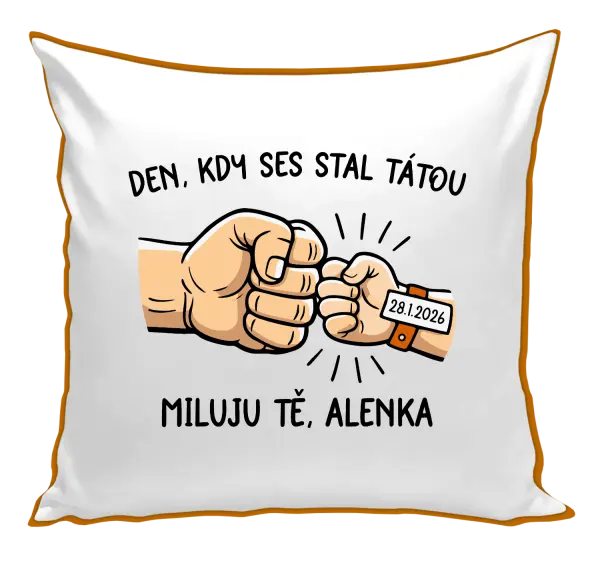 Polštář Den, kdy ses stal tátou