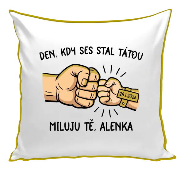 Polštář Den, kdy ses stal tátou