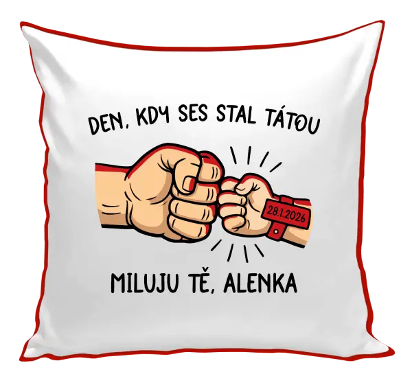 Polštář Den, kdy ses stal tátou
