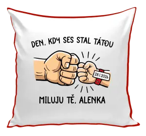 Polštář Den, kdy ses stal tátou
