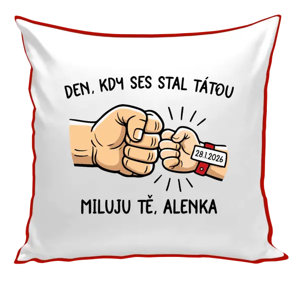 Polštář Den, kdy ses stal tátou