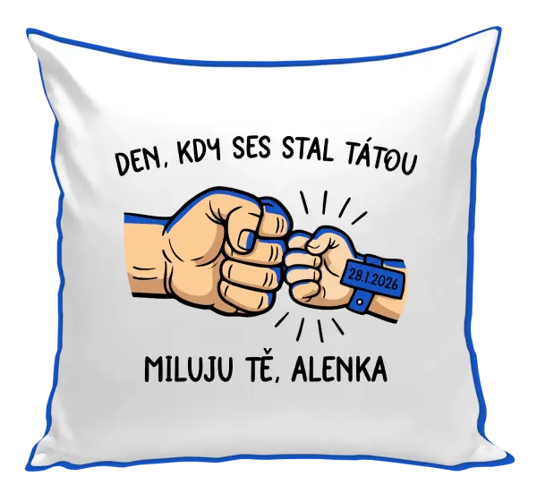 Polštář Den, kdy ses stal tátou