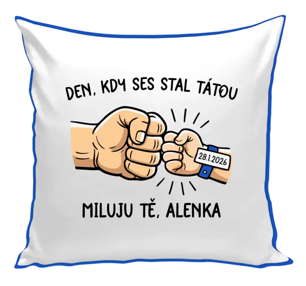 Polštář Den, kdy ses stal tátou