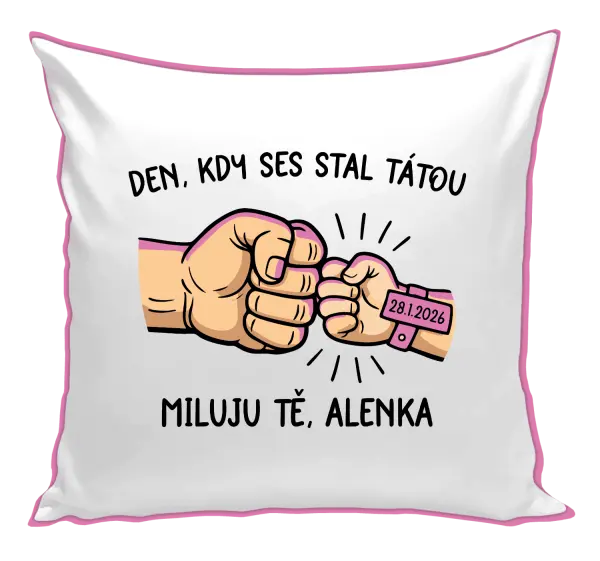 Polštář Den, kdy ses stal tátou
