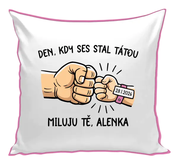 Polštář Den, kdy ses stal tátou