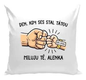Polštář Den, kdy ses stal tátou