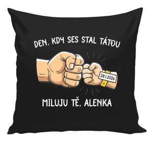 Polštář Den, kdy ses stal tátou