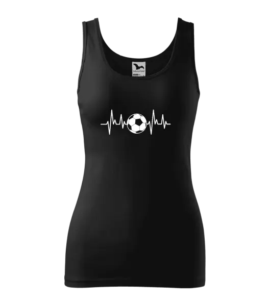 Dámské tílko EKG - fotbal