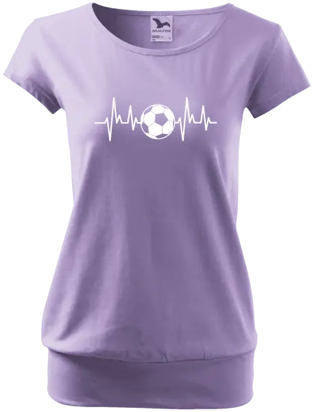 Dámské tričko EKG - fotbal