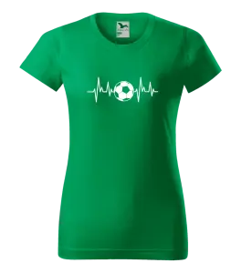 Dámské tričko EKG - fotbal