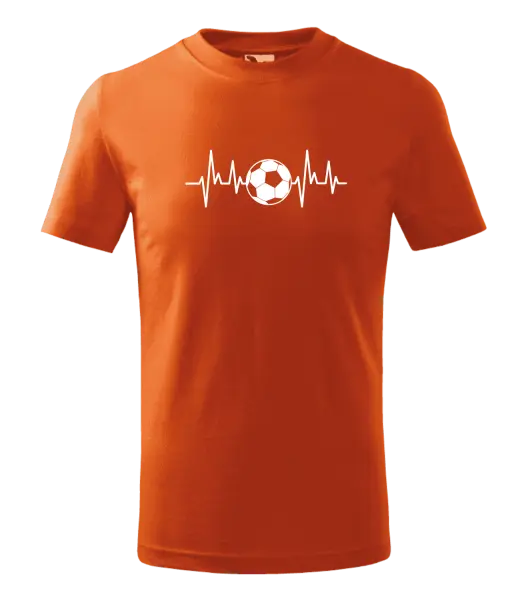 Dětské tričko EKG - fotbal