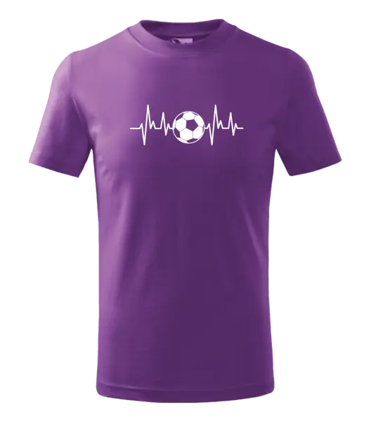 Dětské tričko EKG - fotbal