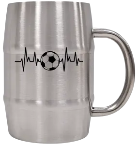 Nerezový chladicí půllitr EKG - fotbal