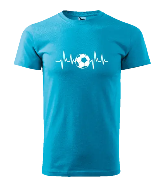 Pánské tričko EKG - fotbal