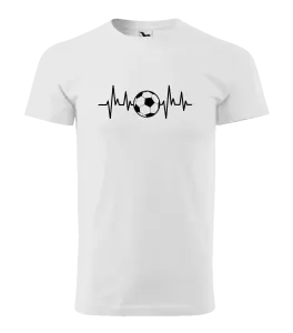 Pánské tričko EKG - fotbal
