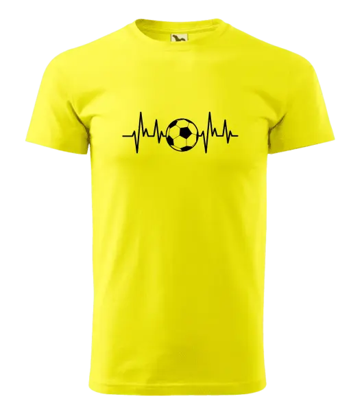 Pánské tričko EKG - fotbal