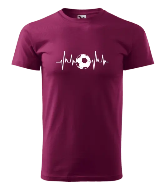 Pánské tričko EKG - fotbal