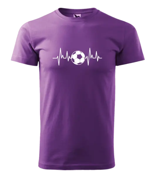 Pánské tričko EKG - fotbal