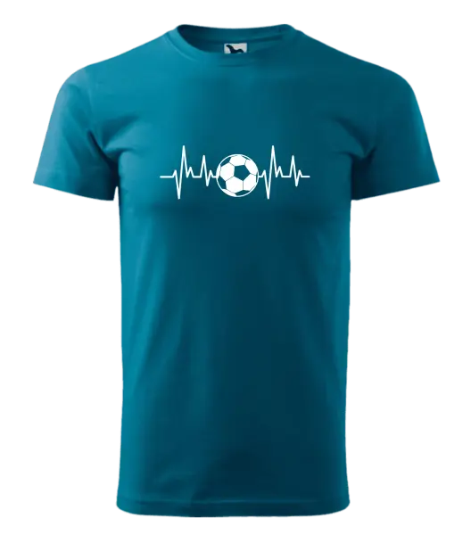 Pánské tričko EKG - fotbal
