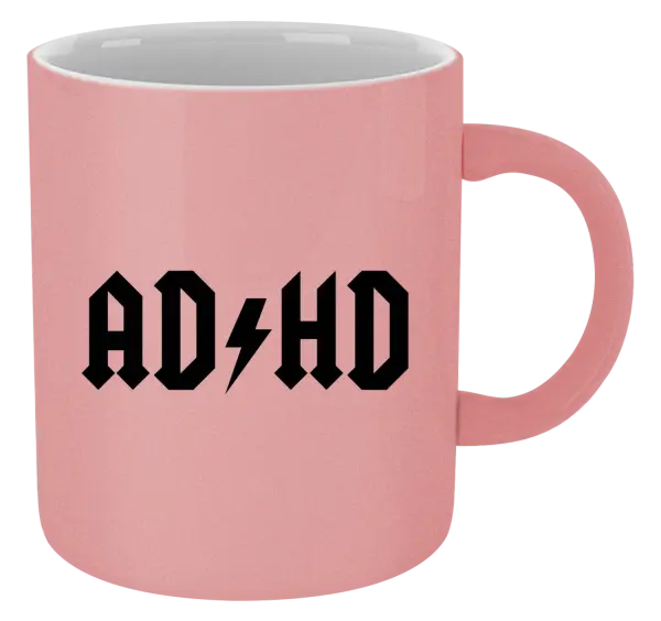 Metalický hrnek ADHD