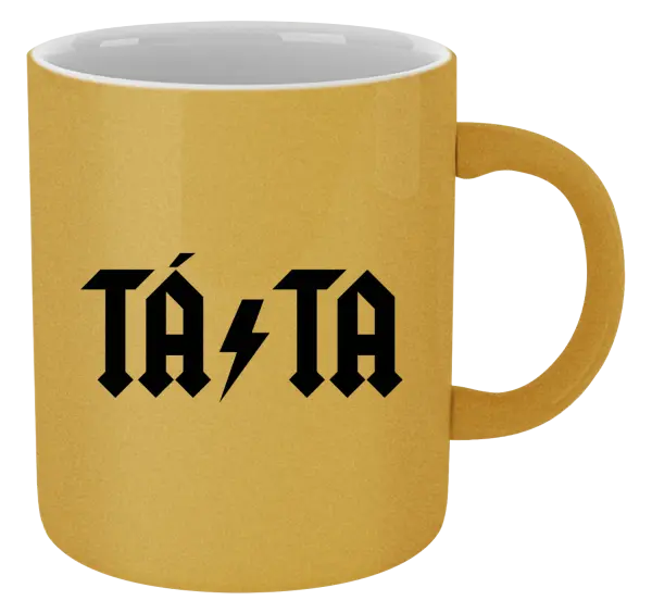 Metalický hrnek Rockový táta - ACDC