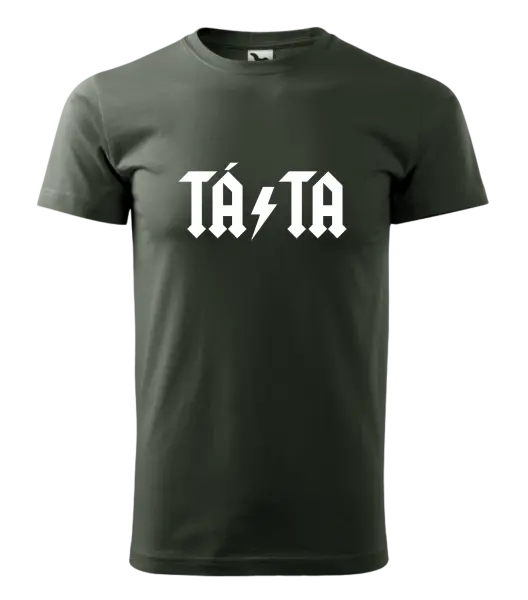 Pánské tričko Rockový táta - ACDC