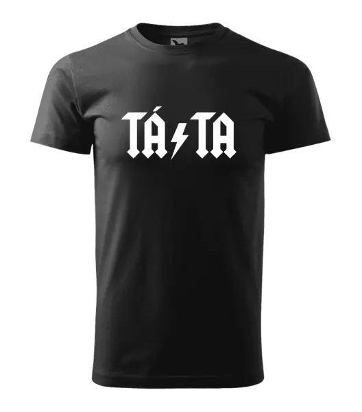 Pánské tričko Rockový táta - ACDC