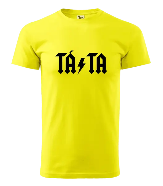 Pánské tričko Rockový táta - ACDC