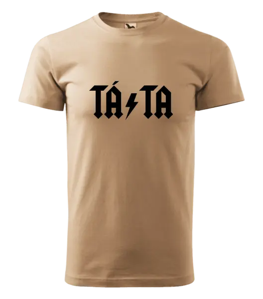 Pánské tričko Rockový táta - ACDC