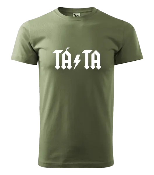 Pánské tričko Rockový táta - ACDC