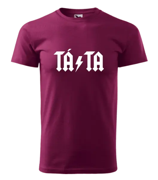 Pánské tričko Rockový táta - ACDC