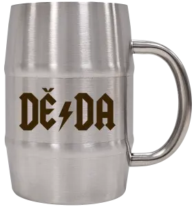 Nerezový chladicí půllitr Rockový děda - ACDC
