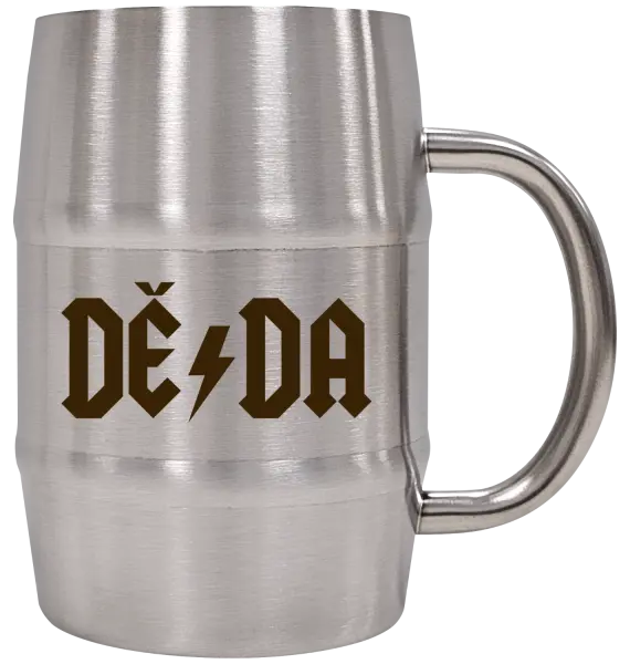 Nerezový chladicí půllitr Rockový děda - ACDC