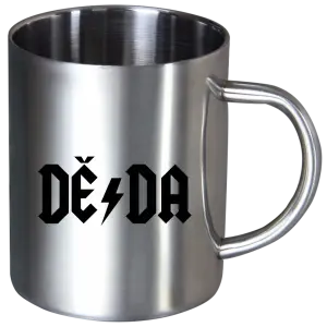 Nerezový hrnek Rockový děda - ACDC