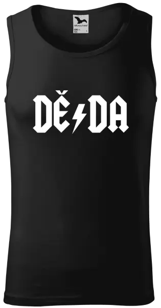 Pánské tílko Rockový děda - ACDC