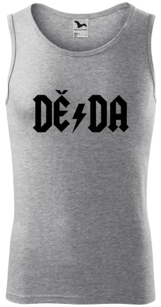 Pánské tílko Rockový děda - ACDC