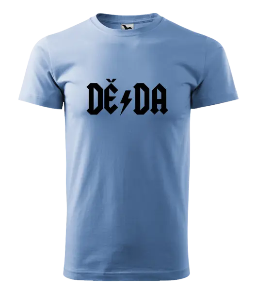 Pánské tričko Rockový děda - ACDC