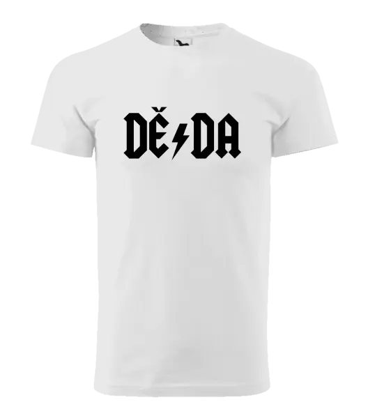 Pánské tričko Rockový děda - ACDC