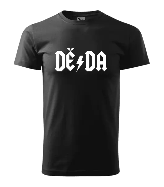 Pánské tričko Rockový děda - ACDC
