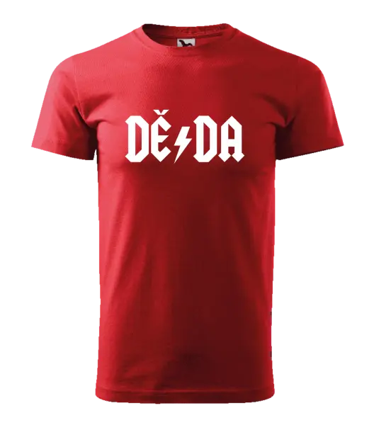 Pánské tričko Rockový děda - ACDC