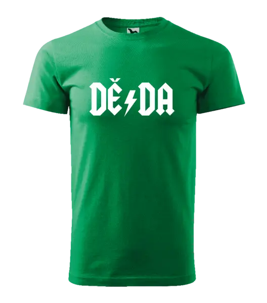 Pánské tričko Rockový děda - ACDC
