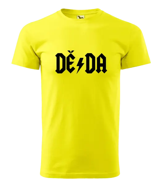 Pánské tričko Rockový děda - ACDC