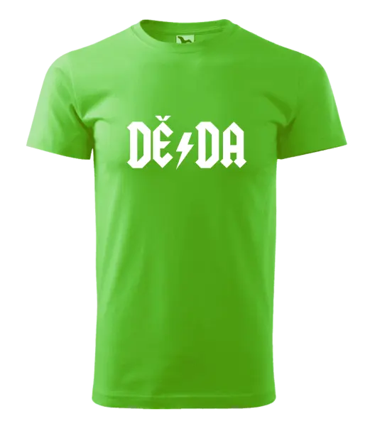 Pánské tričko Rockový děda - ACDC