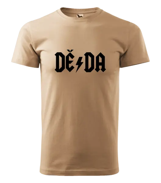 Pánské tričko Rockový děda - ACDC