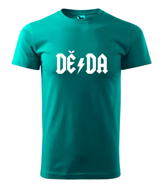 Pánské tričko Rockový děda - ACDC