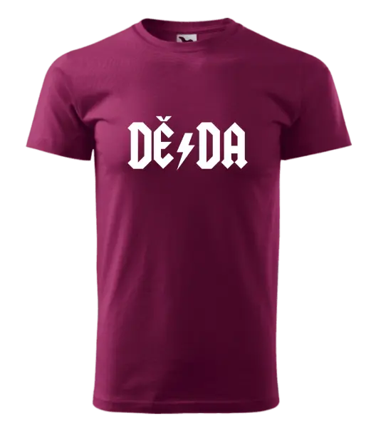 Pánské tričko Rockový děda - ACDC