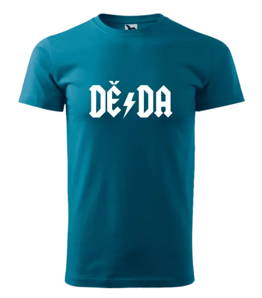 Pánské tričko Rockový děda - ACDC