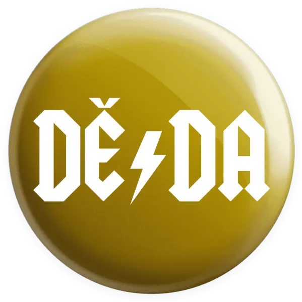 Placka Rockový děda - ACDC