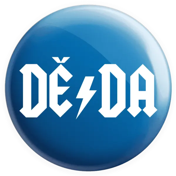 Placka Rockový děda - ACDC