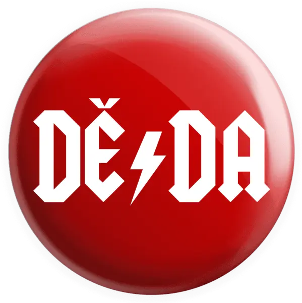 Placka Rockový děda - ACDC